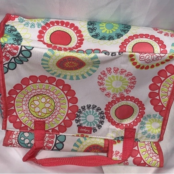 Thirty-one pack ‘n pull organizer Medium sized tote bag citrus medallion - Picture 2 of 7